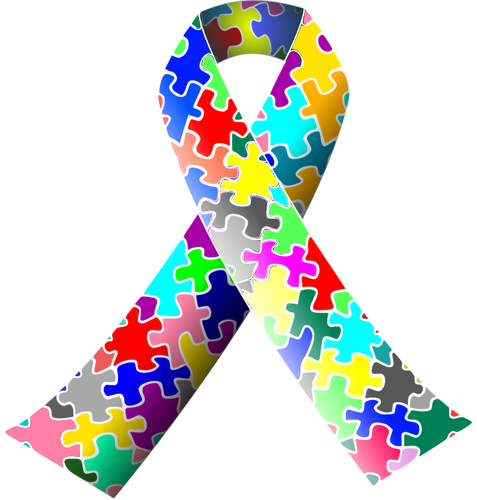 Autism ribbon | Public domain vectors