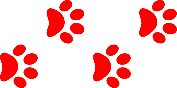 449 views Clipart paw print border