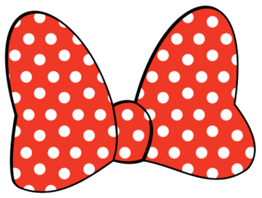 Minnie mouse bow clip art free