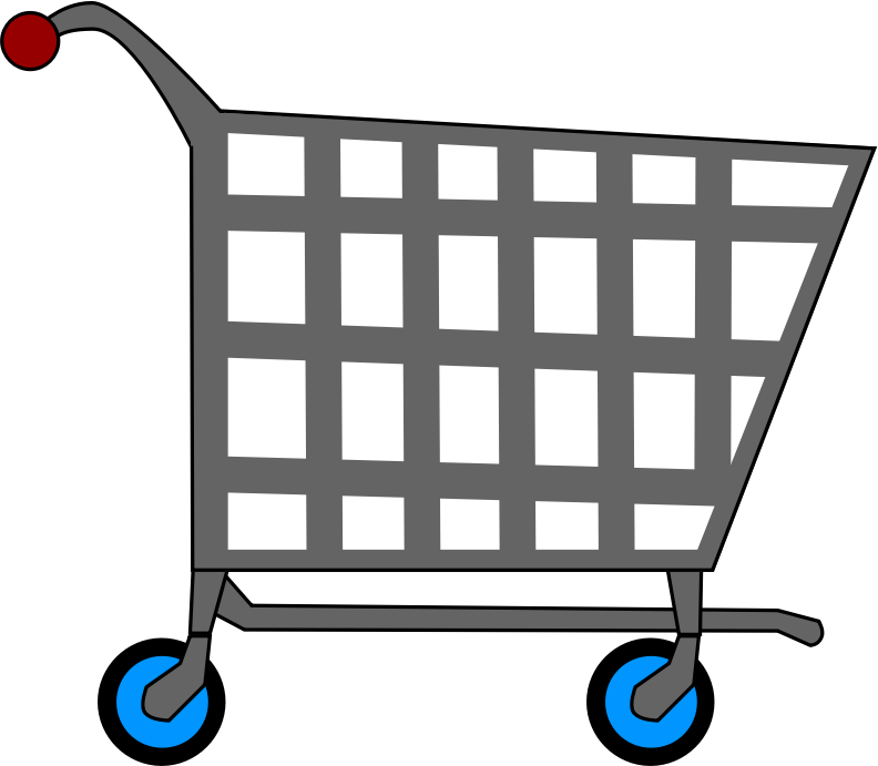 Clipart - Basic Shopping Cart