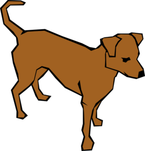 A Sad Brown Dog Clipart - ClipArt Best