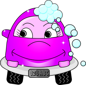 Car Wash Clipart Image Cute Cartoon Car In A Car Wash