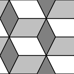 Diamond Cubes 1 Pattern clip art - vector clip art online, royalty ...