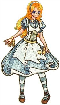 Alice in Wonderland Alice Patch
