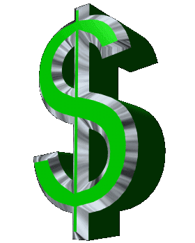 money sign graphics and comments