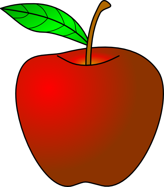 apple clipart vector - photo #8