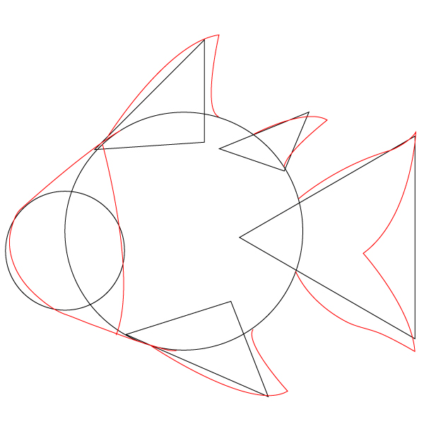Simple Way To Draw A Fish - VupdateU | VupdateU