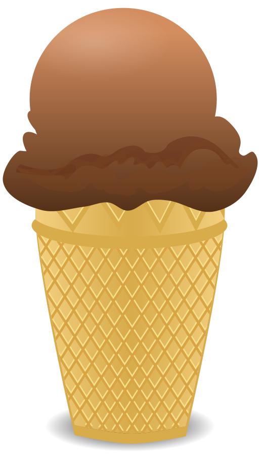 melting ice cream cone clipart - photo #48