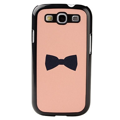 Cute Cartoon Bow Tie Pattern Back Case Cover for Samsung Galaxy S3 ...