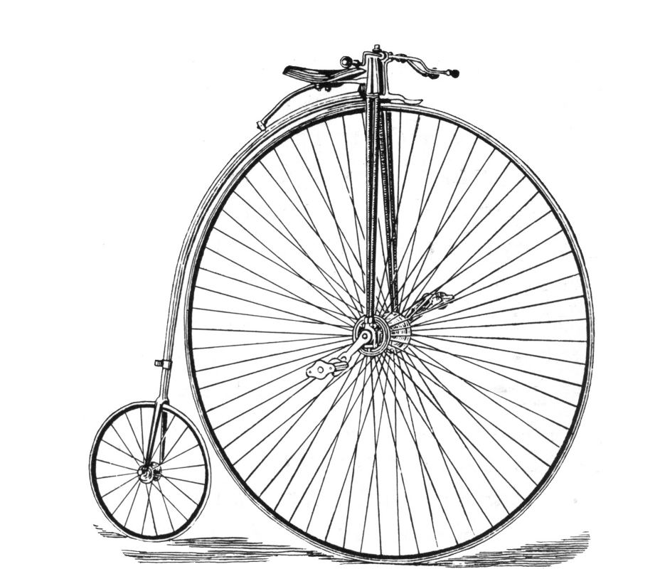 Featured image of post Easy Old Bicycle Drawing Other drawing materials should not be used