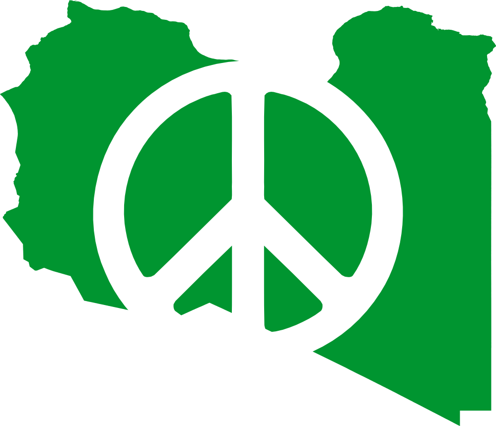 Peace Map of Libya scallywag peacesymbol.org Peace Symbol Peace ...