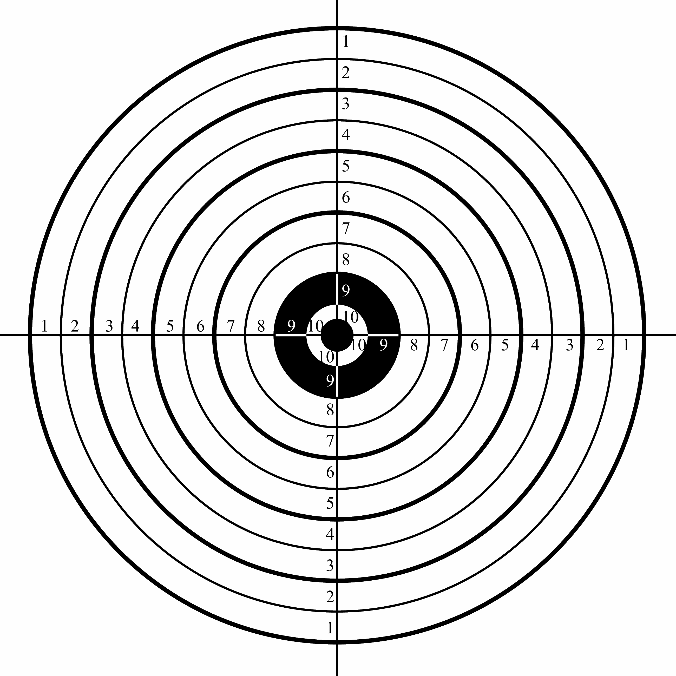 Bullseye Targets To Print ClipArt Best