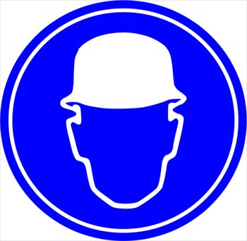 Free hard-hat-reequired-sign Clipart - Free Clipart Graphics ...