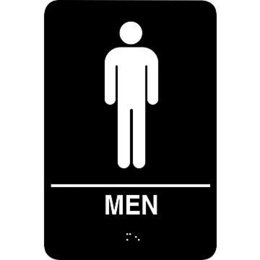Cosco Marking Products, Inc., ADA Restroom Signs, Men/Women Sign ...