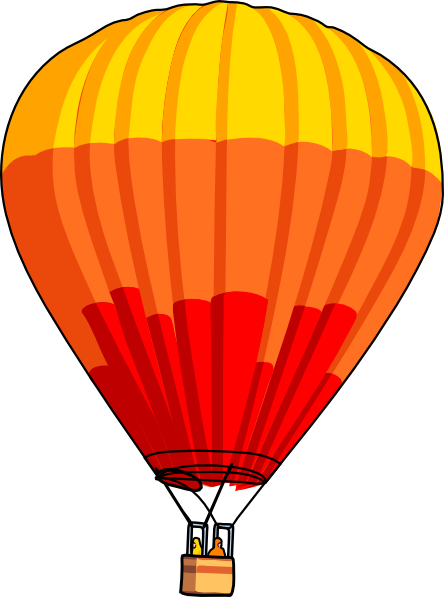 Hot Air Balloon clip art Free Vector