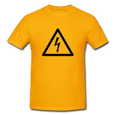 Hazard Symbol - High Voltage T-Shirt ID: 12559726