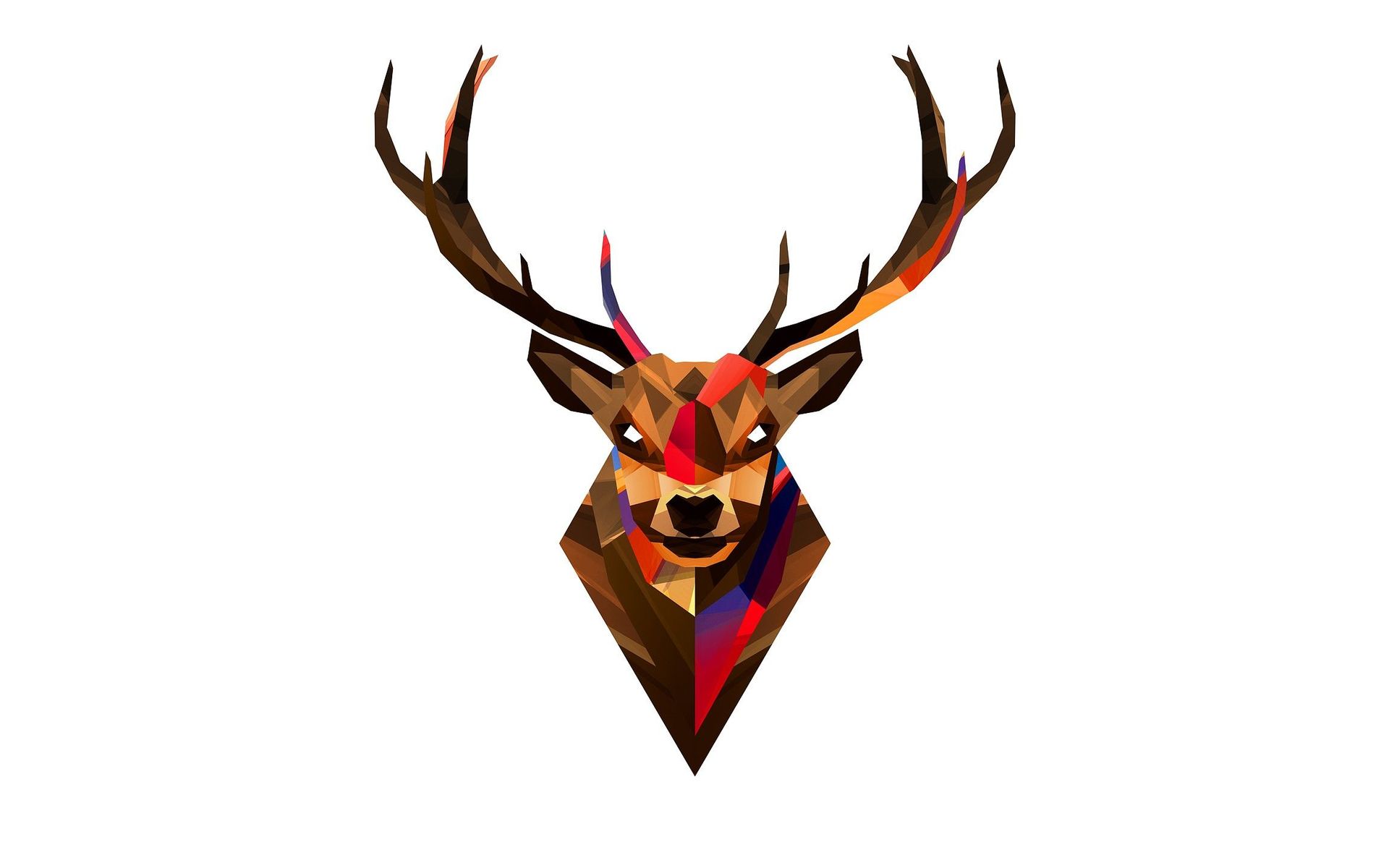 Deer head Wallpaper #