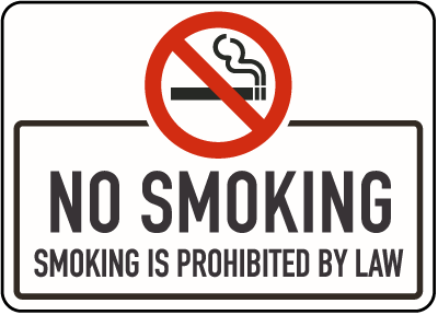 Connecticut No Smoking Sign by SafetySign.com - R5747