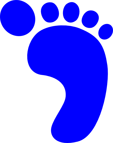 Best Photos of Footprint Clip Art - Right Blue Footprint Clip Art ...