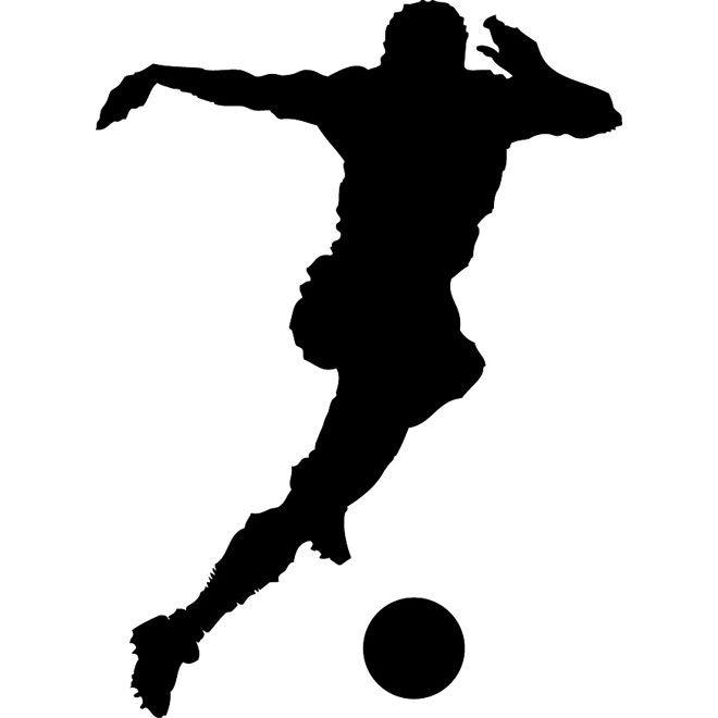 Soccer Player Free Vector | 123Freevectors