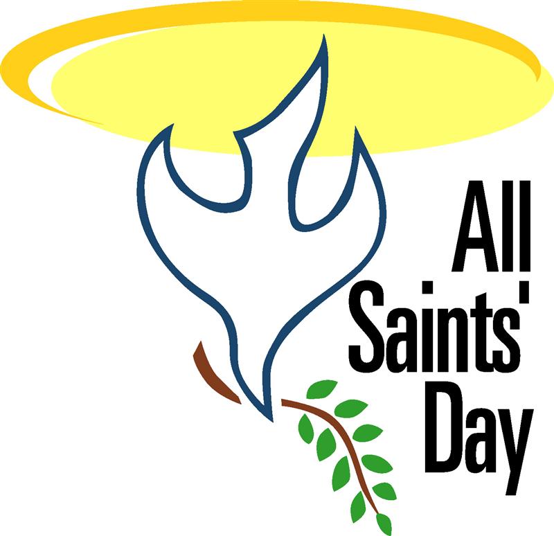 All saints day clip art
