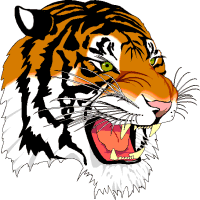 Tiger Head Clip Art - Tumundografico