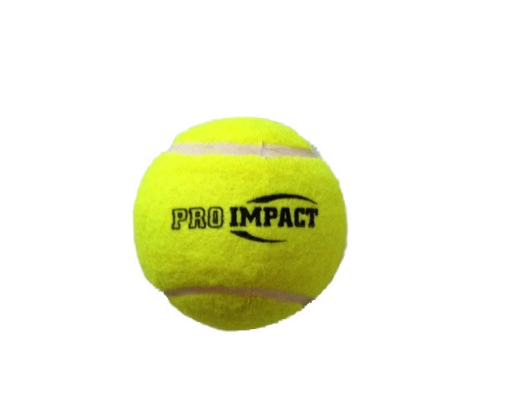 Pro Impact Cricket Tennis Ball - 6 Balls