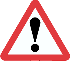 Warning sign Graphic Animated Gif - Graphics warning sign 261406