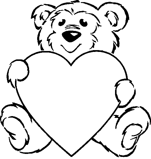 Teddy Bear Coloring Pages >> Disney Coloring Pages