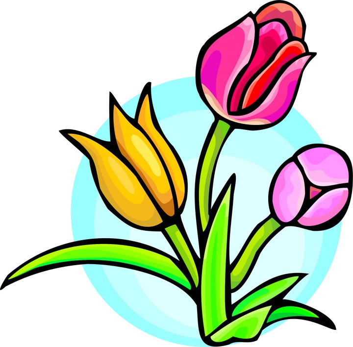 clipart spring flowers - photo #30