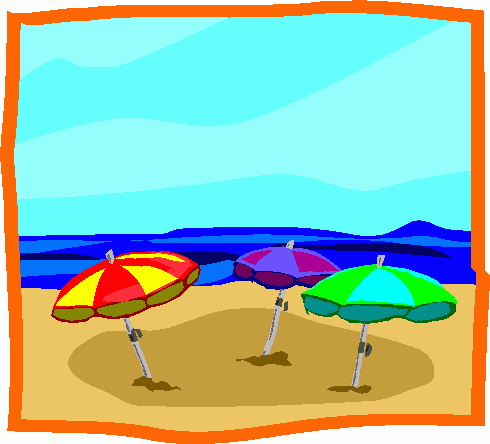 clipart beach scenes - photo #21