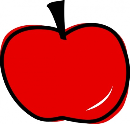 Red Apple clip art - Download free Other vectors