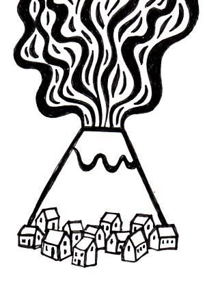 Volcano Template - ClipArt Best