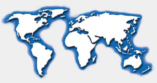 Maps: World Map Logo
