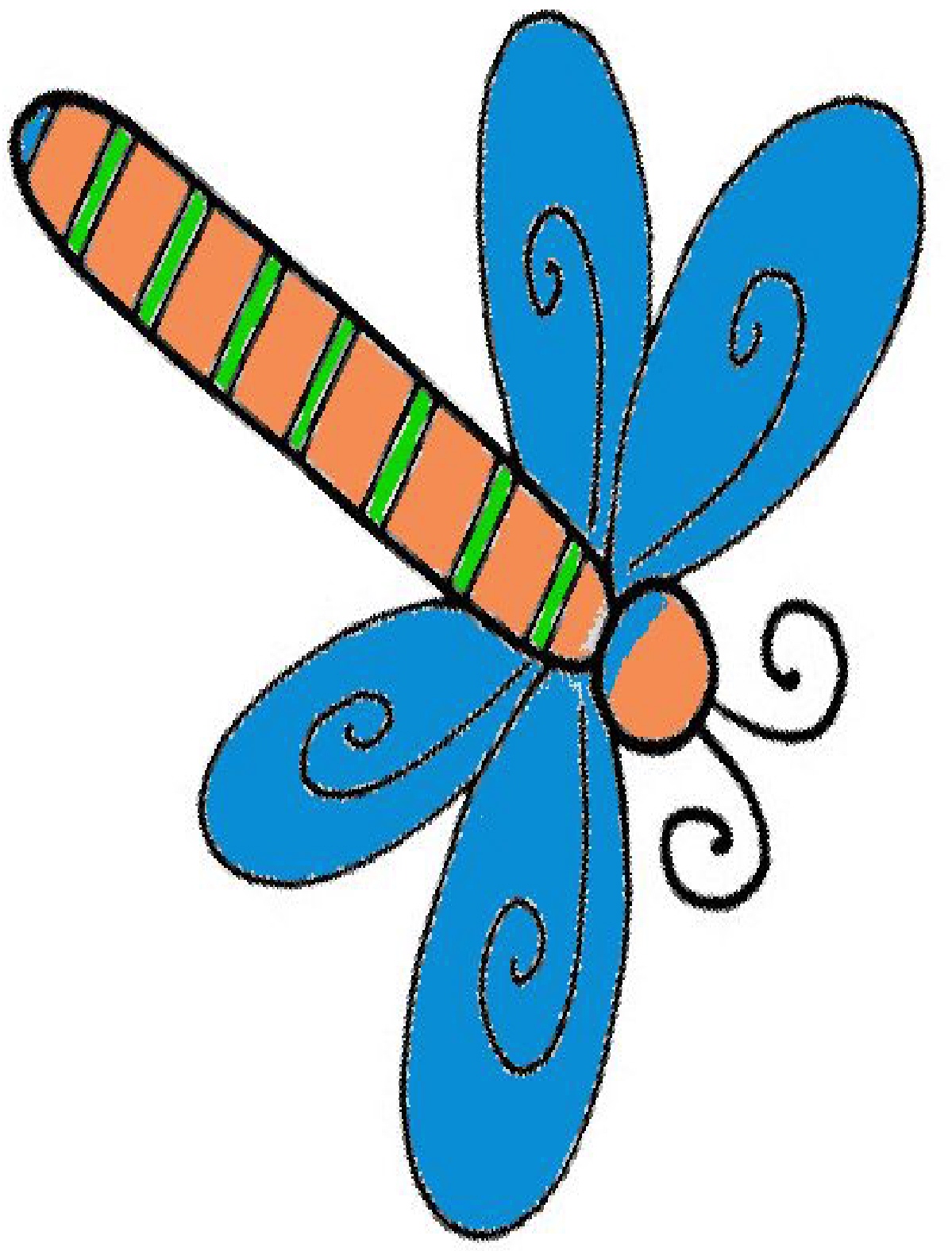 Cartoon Dragonflies - ClipArt Best