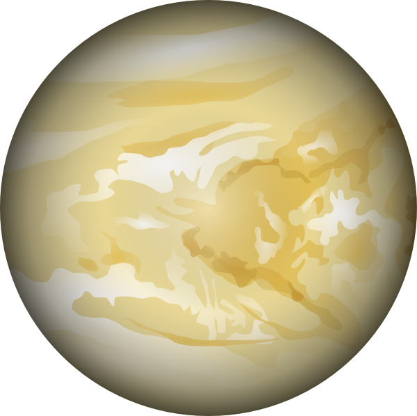 Free Planet Venus Clip Art