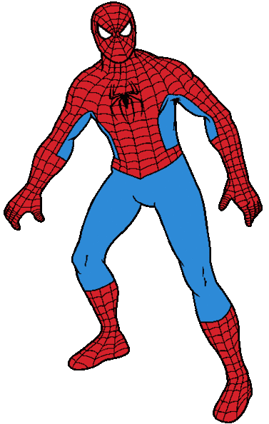 Spiderman clipart free
