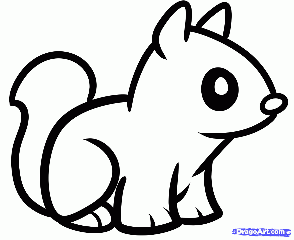 Cute Animal To Draw Step By Step - ClipArt Best