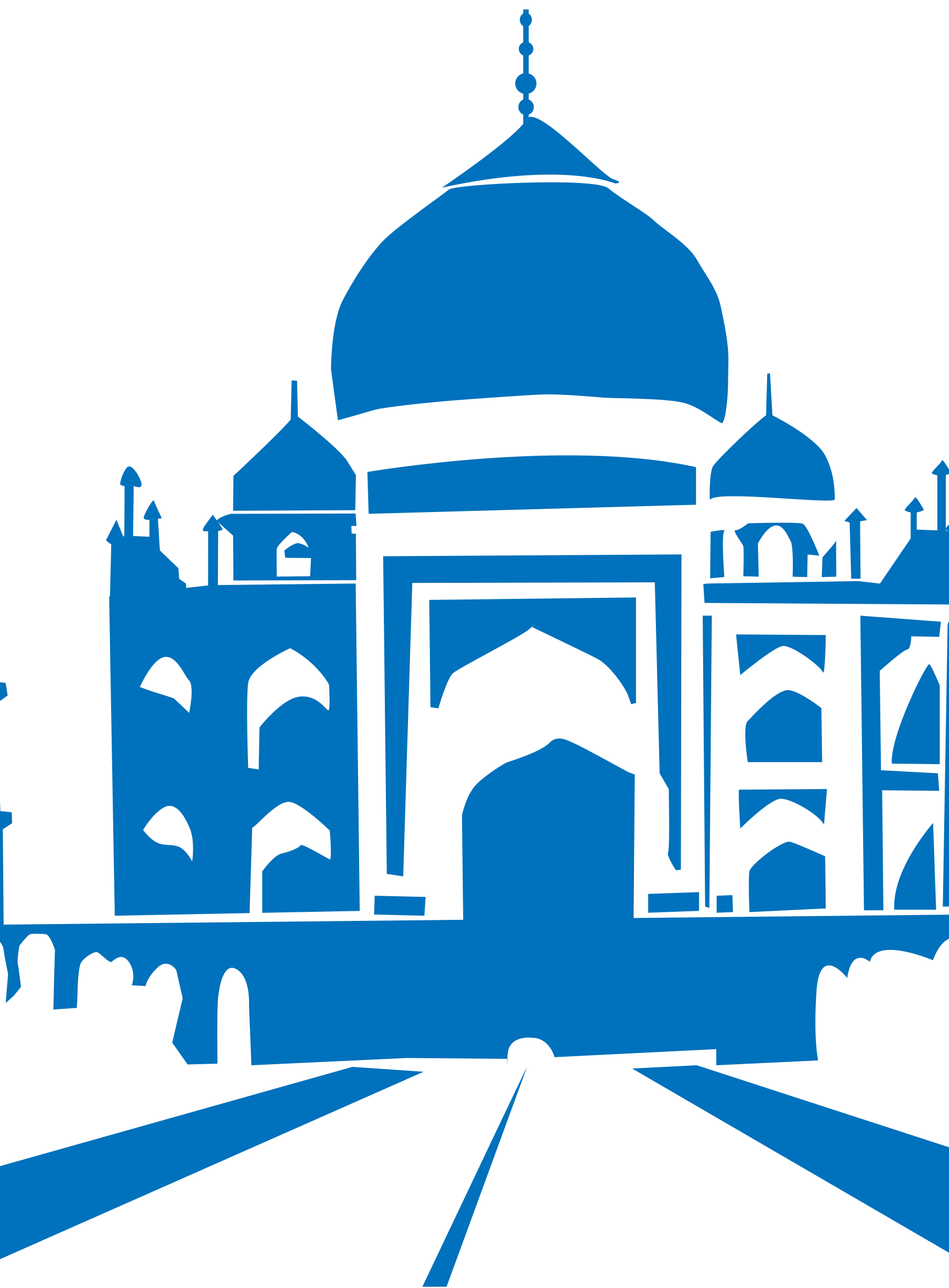 Taj mahal clipart