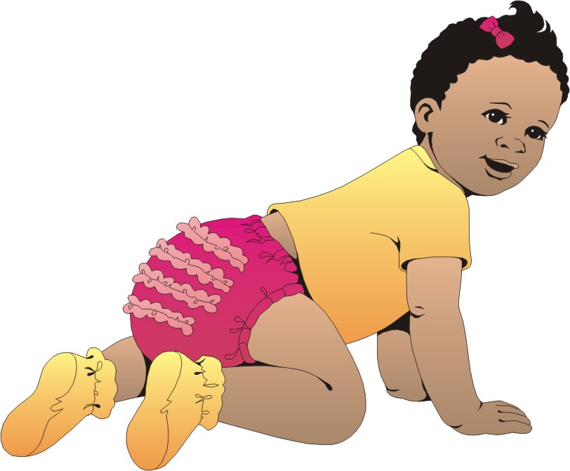 Baby Girl Cartoons - ClipArt Best