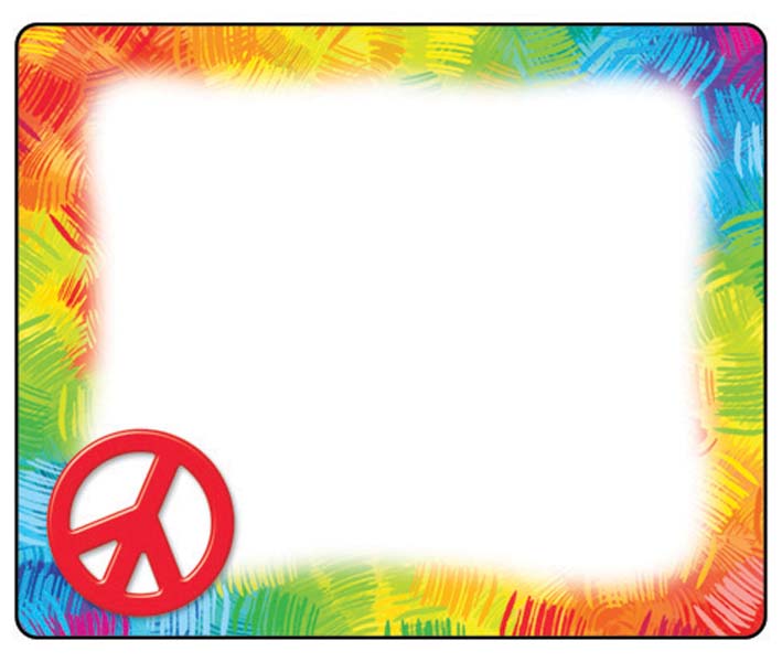 Peace sign border clip art - ClipartFox