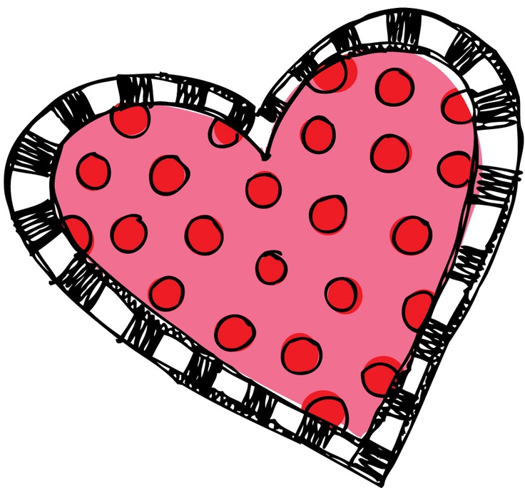 Cute heart clip art