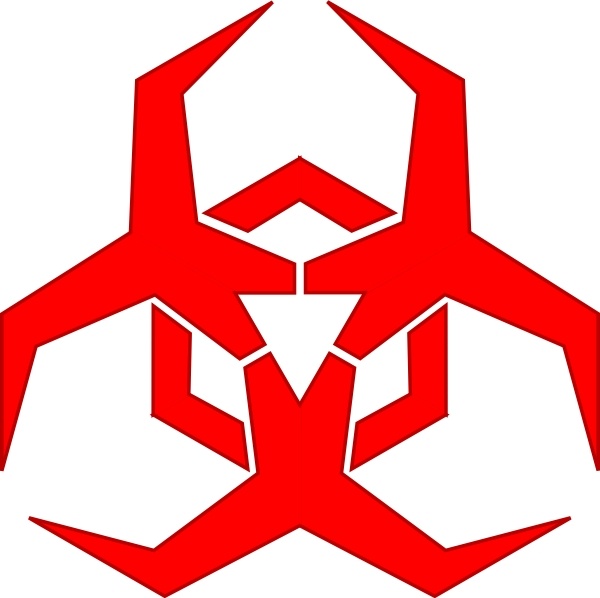 Hazardous logo clipart