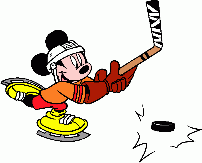 Cartoon Hockey Player Clipart