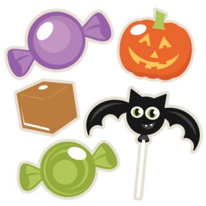 Halloween Candy Clipart - Tumundografico