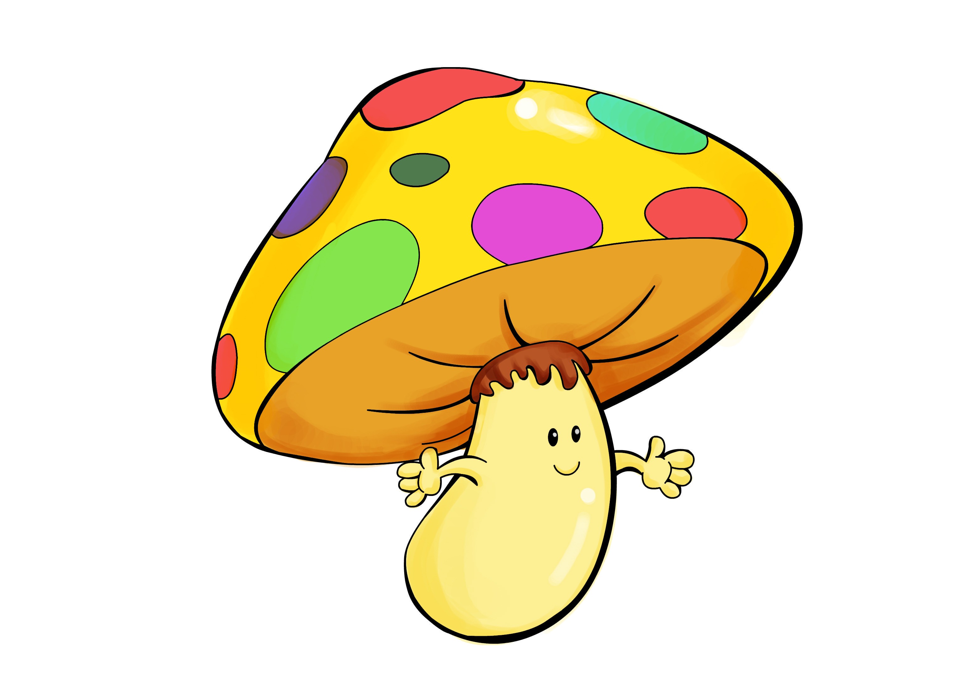 Mushroom Cartoon | Free Download Clip Art | Free Clip Art | on ...