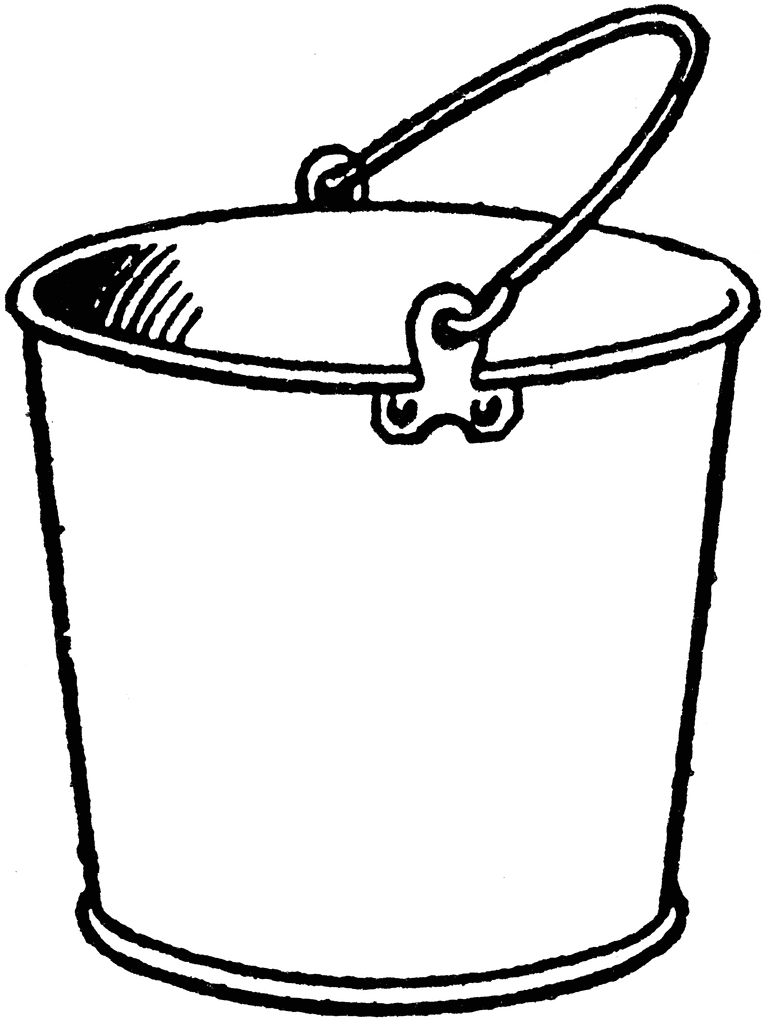 Bucket Filler Clipart