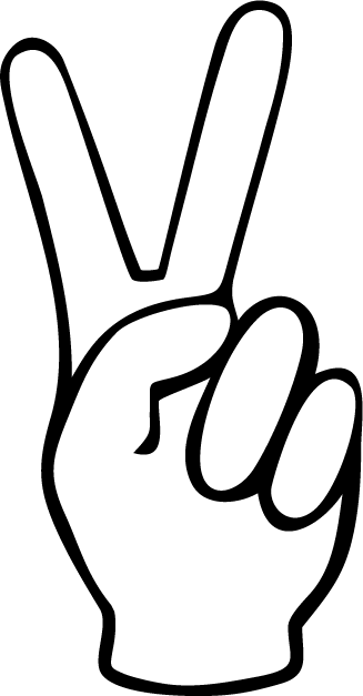 PEACE SIGN CARTOON HANDS - ClipArt Best