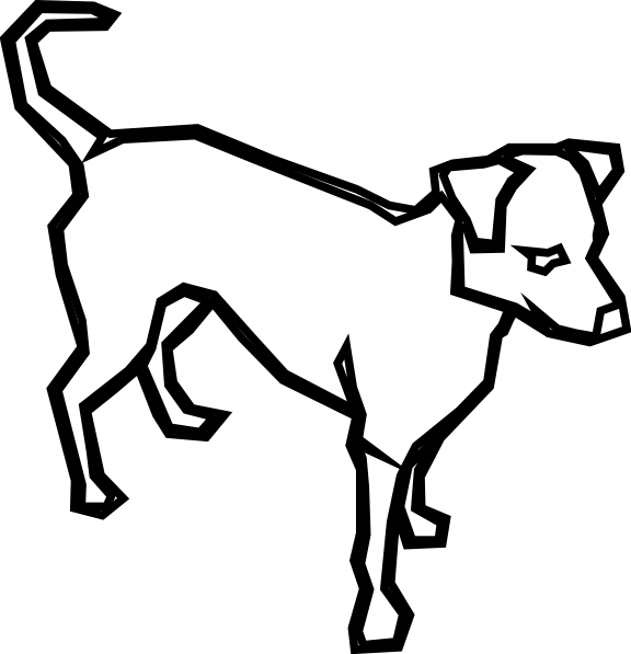 Dog Outline Clipart Etc Hawaii Dermatology Pictures