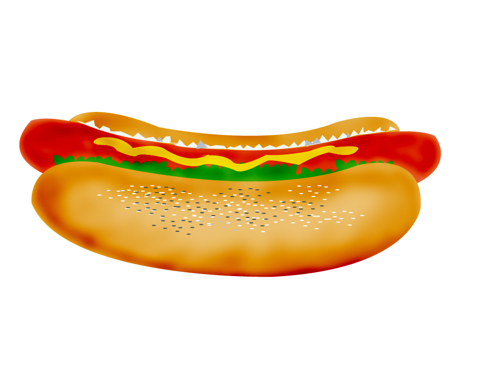 Hot dog clipart images
